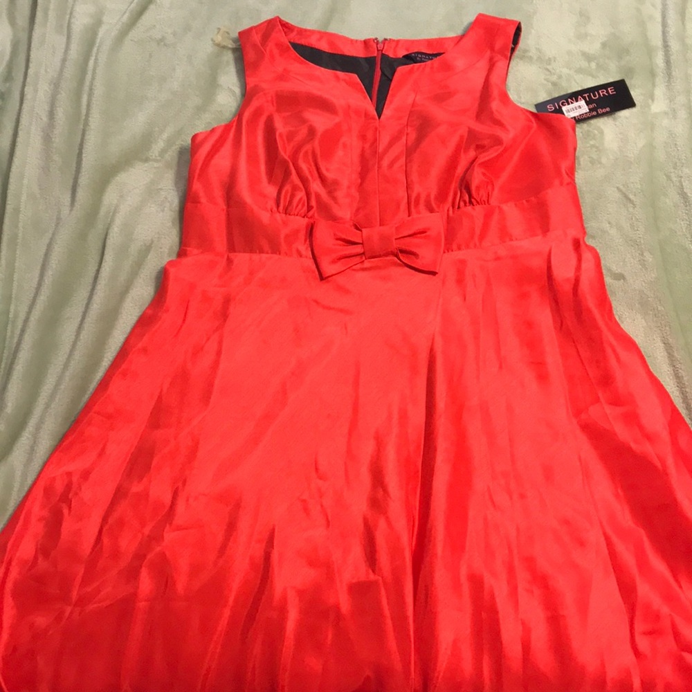 Signature by Robbie Bee Coral Dress!
